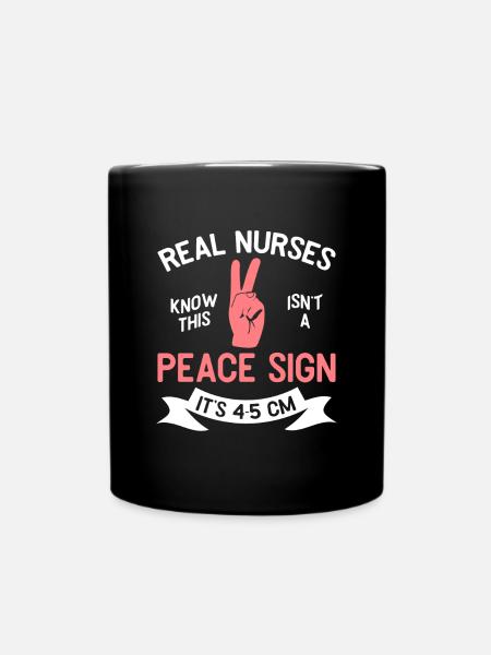 Les sages-femmes savent ce que signifie ce signe - Mug uni - noir