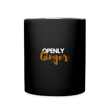Openly Ginger - Full Colour Mug - black - Front