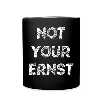 pas ton sérieux - Mug uni - noir - Devant