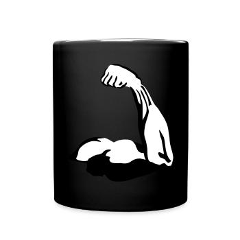 Biceps, Muscle - Mug uni - noir - Devant
