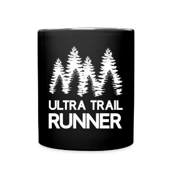 Ultra Trail Runner - Full Colour Mug - black - Front