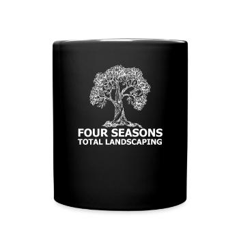 Four Seasons Total Landscaping - Full Colour Mug - black - Front
