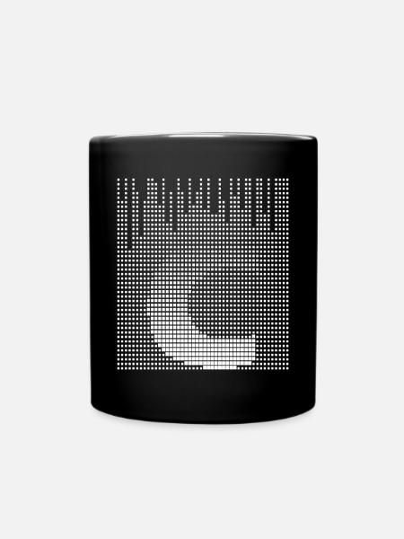 Lettre C, nom, lettre C - Mug uni - noir