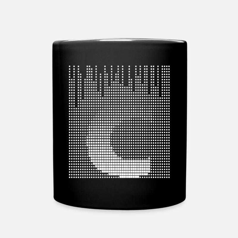 Letter C, Name, der Buchstabe C - Tasse einfarbig - Schwarz