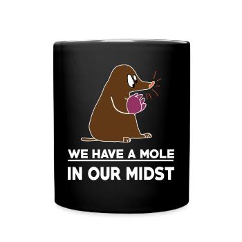Mole Mole Liebaher Gift Gardener - Full Colour Mug - black - Front
