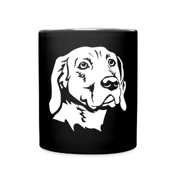 Gonczy Polski Head "Black Edition" - Full Colour Mug - black - Front