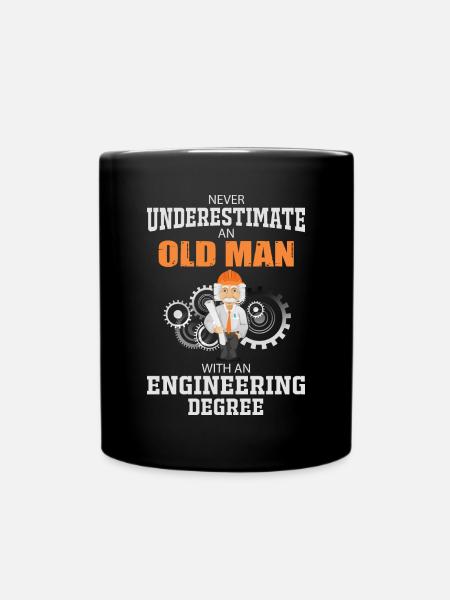 engineer - Full Colour Mug - black