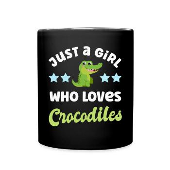 Crocodile Crocodiles - Full Colour Mug - black - Front