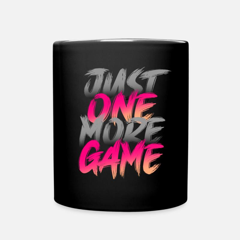 Juste un jeu de plus - Mug uni - noir