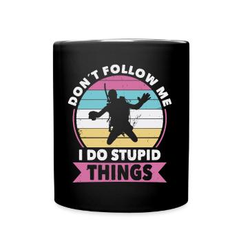 Do not follow Diver dives - Full Colour Mug - black - Front