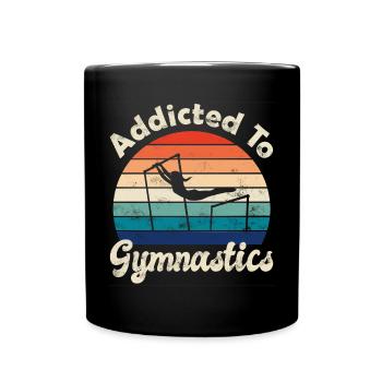 Artistic gymnastics Gymnastics - Full Colour Mug - black - Front