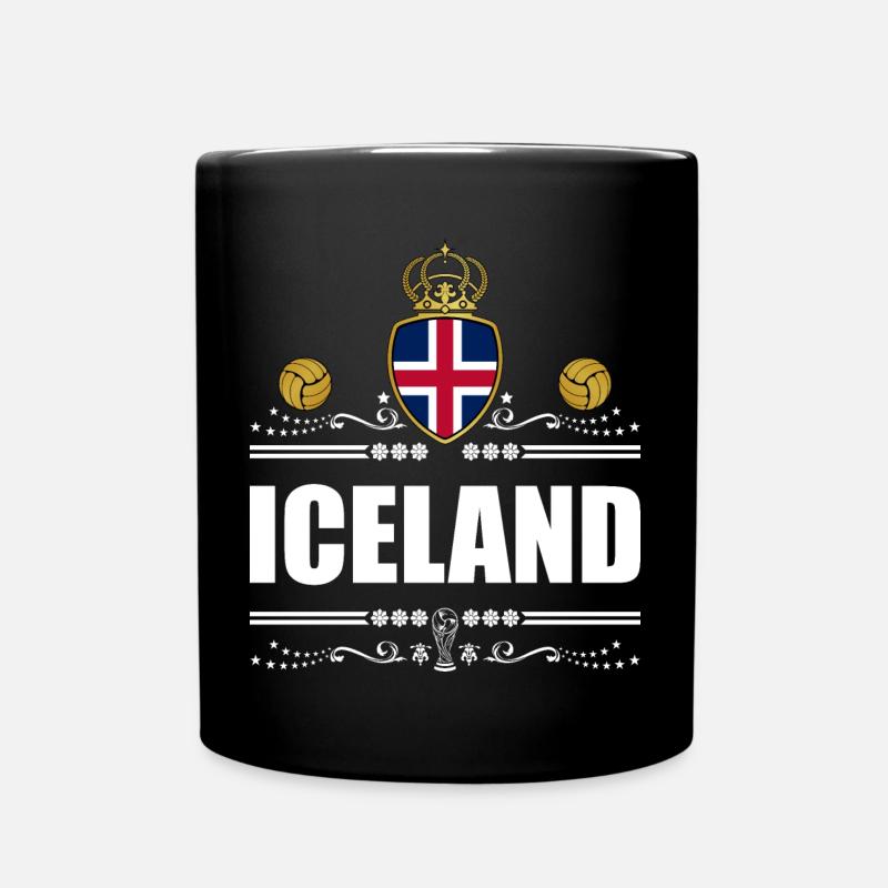 ISLAND - Tasse einfarbig - Schwarz