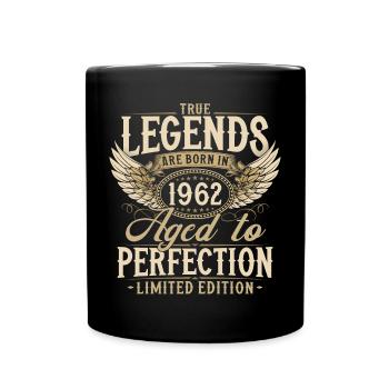 1962 Vintage Born Legends Cadeau d’anniversaire - Mug uni - noir - Devant