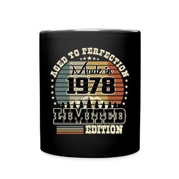 1978 Limited Edition - Full Colour Mug - black - Front