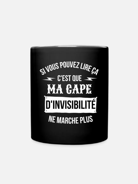 magicien, magie, faire de la magie - Mug uni - noir