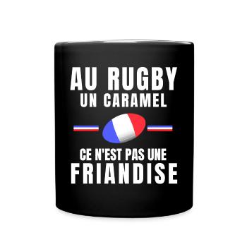 rugby, fan de rugby, rugby sport, rugby humour - Mug uni - noir - Devant
