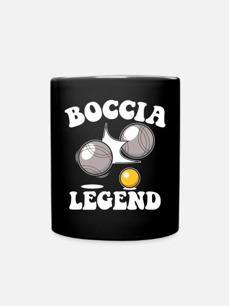 Boccia player Boccia ball and accessories Boccia - Full Colour Mug - black