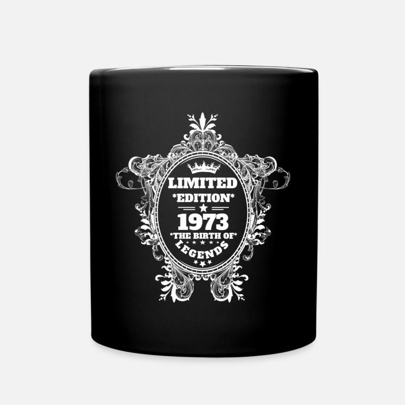 1973 - Tasse einfarbig - Schwarz