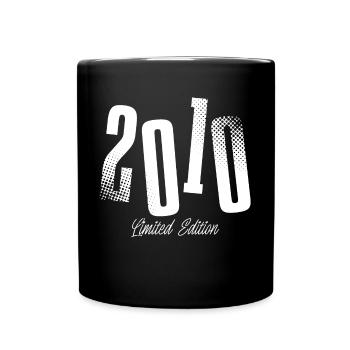 2010 Année de naissance Année de naissance - Mug uni - noir - Devant