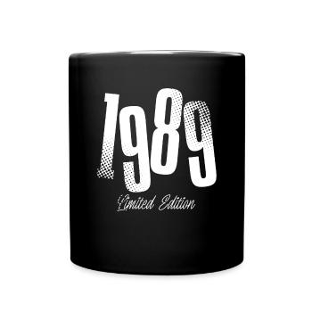 1989 Anniversaire de naissance Année de construction - Mug uni - noir - Devant