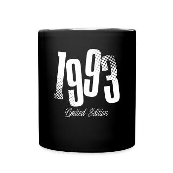 1993 Year of birth Year of construction born - Full Colour Mug - black - Front
