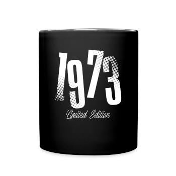 1973 Année de naissance Année de naissance - Mug uni - noir - Devant