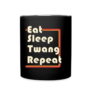 Banjo - Full Colour Mug - black - Front