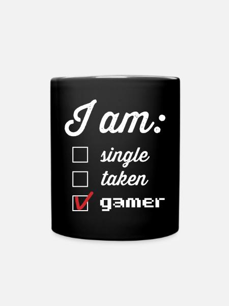Statut du joueur : joueur pris en une seule - Mug uni - noir