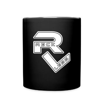 Achievement First Reckless RECKLESS Gamer - Full Colour Mug - black - Front