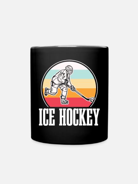 Ijshockey - Mok uni - zwart