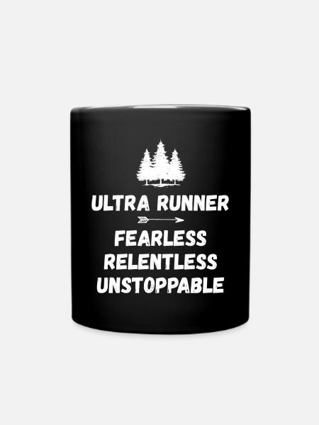 Ultra Runner - Intrépide. Implacable. Imparable. - Mug uni - noir