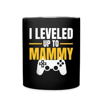 Montez de niveau Mama Gamer - Mug uni - noir - Devant
