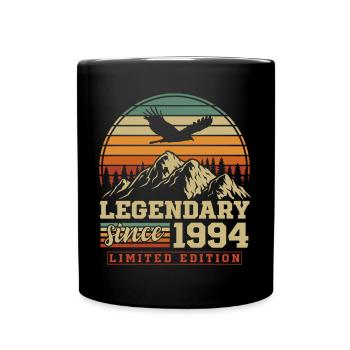 Legendary since 1994 Vintage Vintage Birthday - Full Colour Mug - black - Front