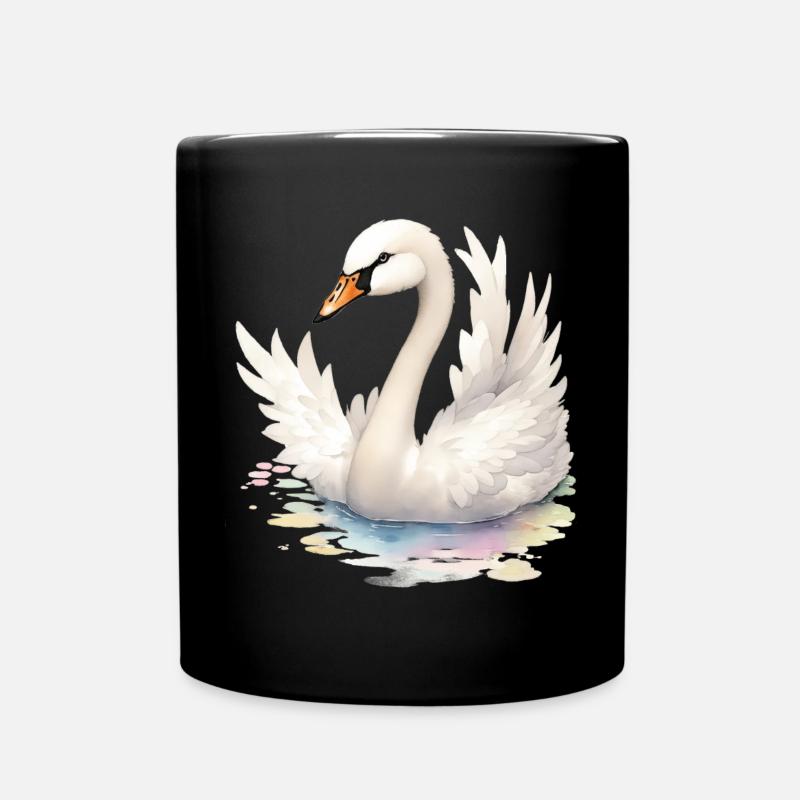 Cygne - Mug uni - noir