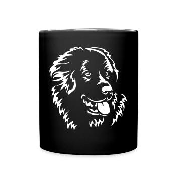 Newfoundland Head "Black Edition" - Full Colour Mug - black - Front