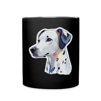 Dalmatian - Full Colour Mug - black - Front