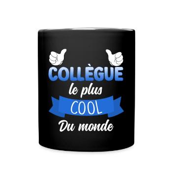 Collègue Homme Cadeau Sympa - Mug uni - noir - Devant