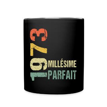 1973 millésime parfait cadeau pour homme de 50 ans - Mug uni - noir - Devant