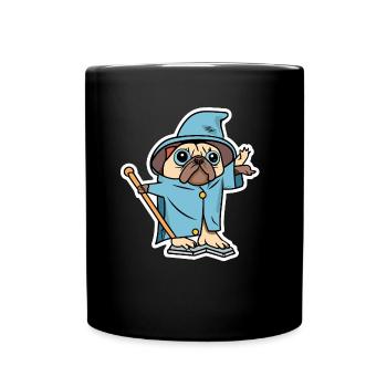 Magier - Tasse einfarbig - Schwarz - Vorne