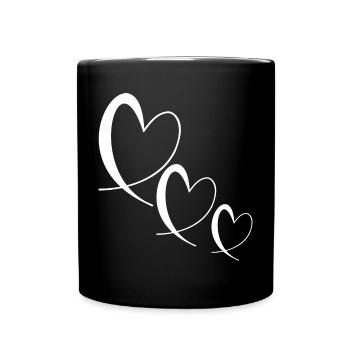 CHRISTMAS. YEAR. ANNIVERSARY. RETIREMENT. DAD. MAMAM. - Full Colour Mug - black - Front