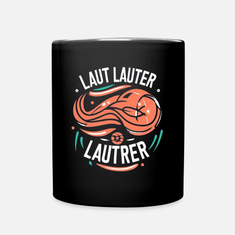 Vector TShirt Football Design Text Kaiserslautern - Tasse einfarbig - Schwarz