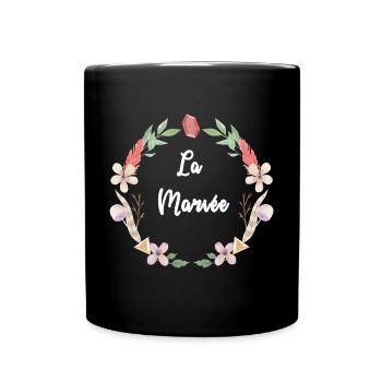 Collection Mariage Bohème - La Mariée - Mug uni - noir - Devant