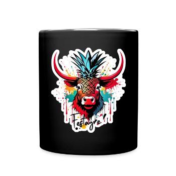 Festayre! Féria de Bézier, Dax, Nîmes, Bayonne... - Full Colour Mug - black - Front
