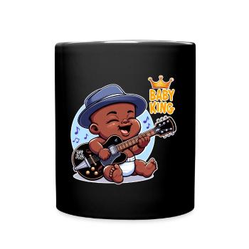 Baby King - Mug uni - noir - Devant