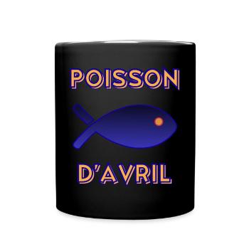April fool - Full Colour Mug - black - Front