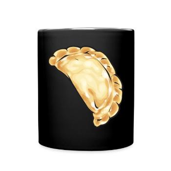 Polish Food Pierogi - Full Colour Mug - black - Front