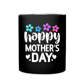 Happy Mother's Day - Full Colour Mug - black - Front