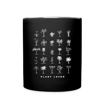 Plant Lover - Plants and Trees - Full Colour Mug - black - Front