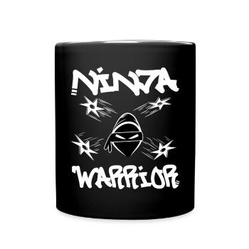 Guerrier ninja - Mug uni - noir - Devant