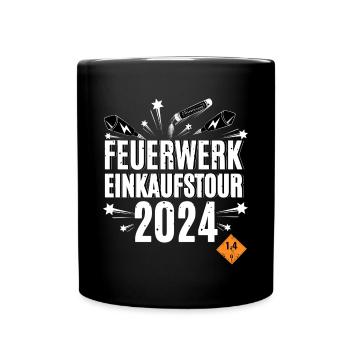 Fireworks Shopping Tour 2024 - Full Colour Mug - black - Front